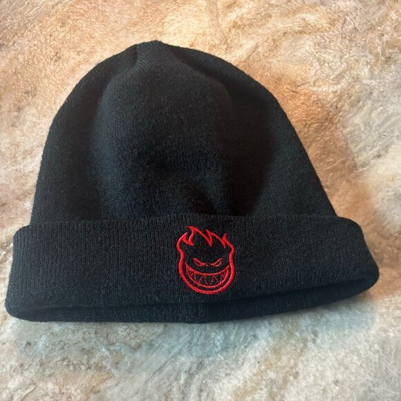 Spitfire Bighead Black Beanie - Picture 2 of 2